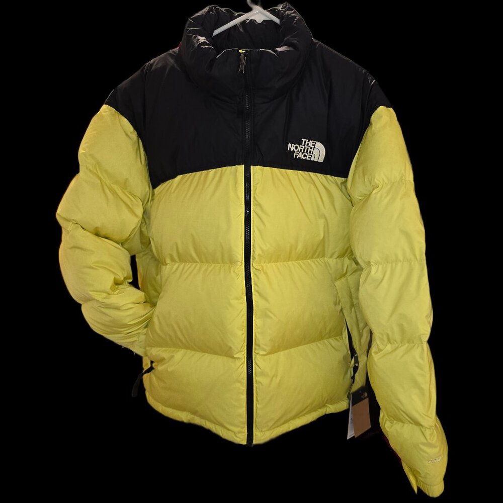 Mens TNF The North Face 1996 Retro Nuptse 700-Down XXL Relaxed Jacket Yellowtail